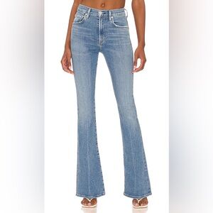 Citizens of Humanity Lilah High Rise Bootcut Jeans Opal